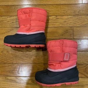 Cat & Jack toddler girl snow boots